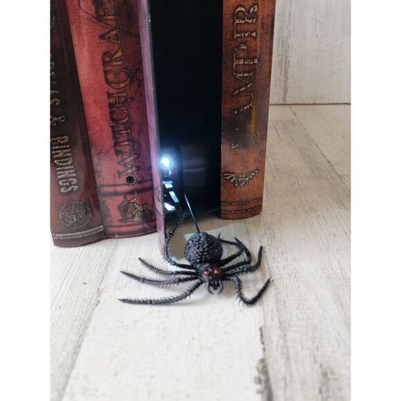 Spirit Halloween Spider Spell book animated home prop decor - Picture 4 of 13